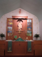Altar and Reredos, Zion Lutheran, Carpenter IL